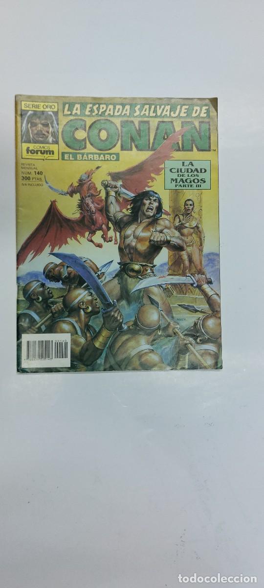 C&oacute;mics: La Espada Salvaje de Conan N&ordm; 140 Primera edici&oacute;n - Foto 1