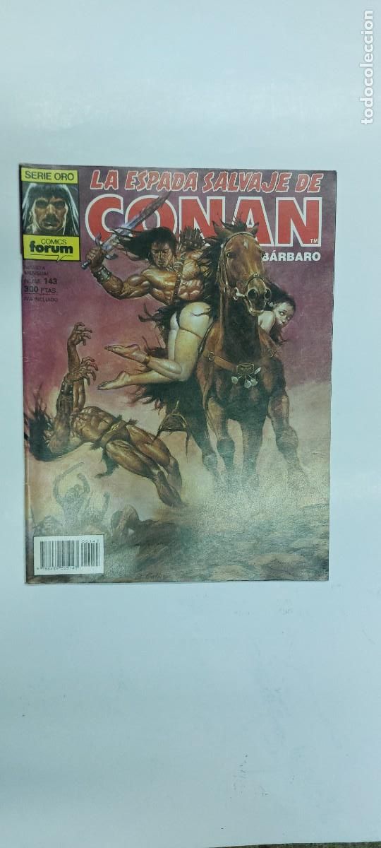C&oacute;mics: La espada Salvaje de Conan N&ordm; 143 Primera edici&oacute;n - Foto 1