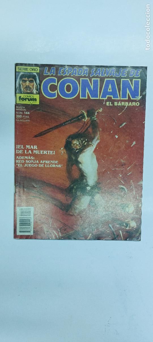 C&oacute;mics: La Espada Salvaje de Conan N&ordm; 144 Primera edici&oacute;n - Foto 1