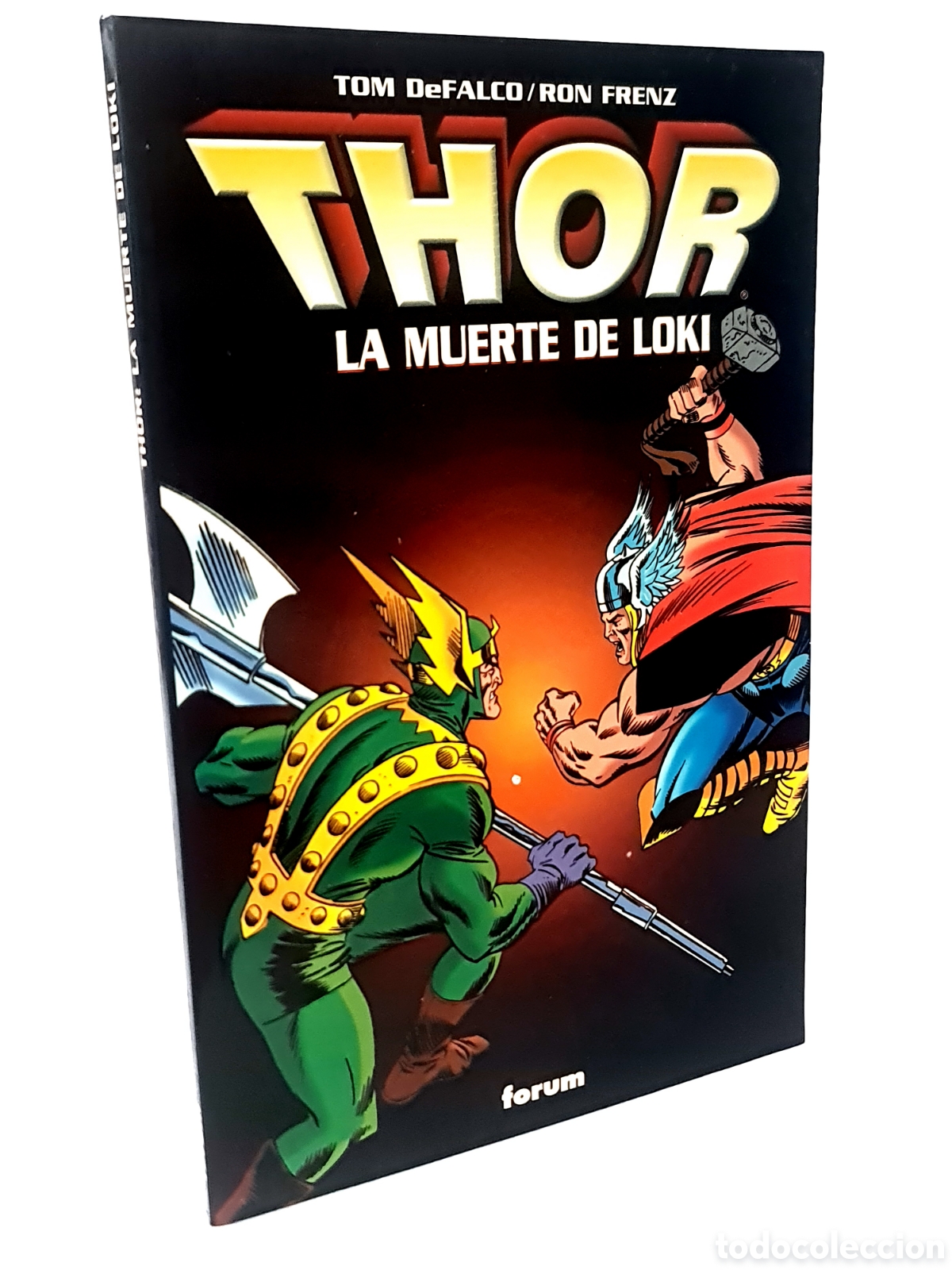 C&oacute;mics: EXCELENTE ESTADO THOR LA MUERTE DE LOKI FORUM COMICS TOMO - Foto 1