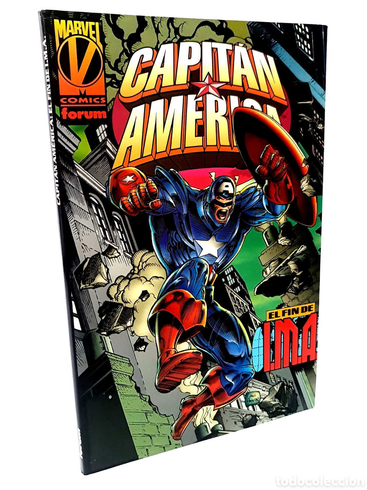 C&oacute;mics: EXCELENTE ESTADO CAPITAN AMERICA EL FIN DE I.M.A FORUM COMICS - Foto 1