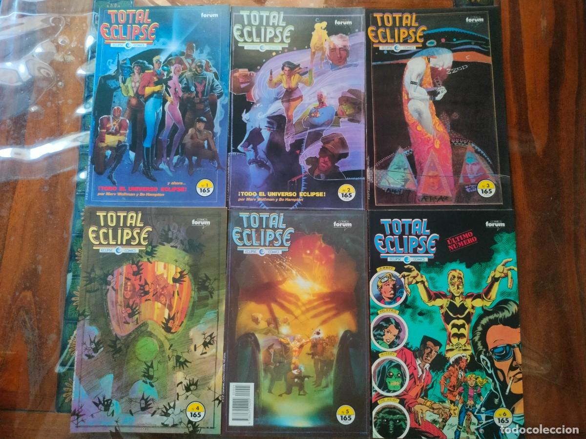 C&oacute;mics: TOTAL ECLIPSE.SERIE LIMITADA DE 6 N&Uacute;MEROS COMPLETA.FORUM ECLIPSE COMICS. - Foto 2