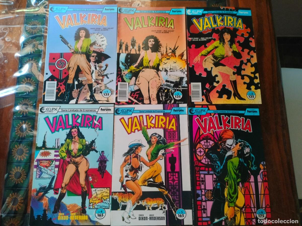 C&oacute;mics: VALKIRIA.SERIE LIMITADA DE 6 N&Uacute;MEROS COMPLETA.FORUM ECLIPSE COMICS. - Foto 2