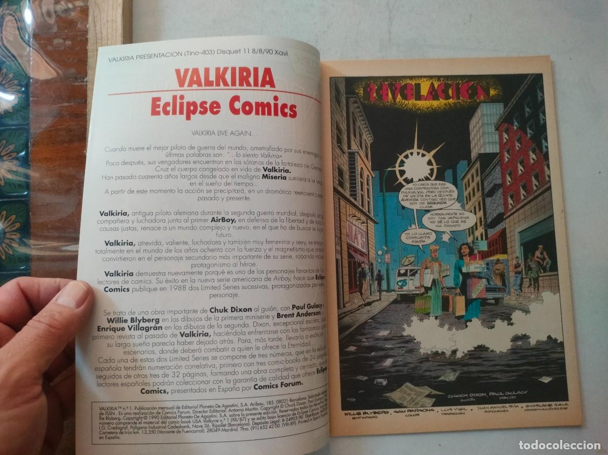 C&oacute;mics: VALKIRIA.SERIE LIMITADA DE 6 N&Uacute;MEROS COMPLETA.FORUM ECLIPSE COMICS. - Foto 4