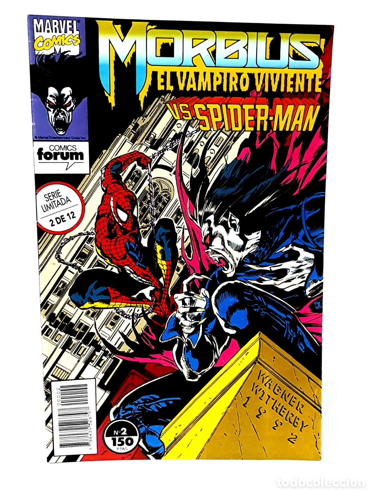 C&oacute;mics: DE KIOSCO MORBIUS EL VAMPIRO VIVIENTE VS SPIDERMAN 2 FORUM COMICS - Foto 1