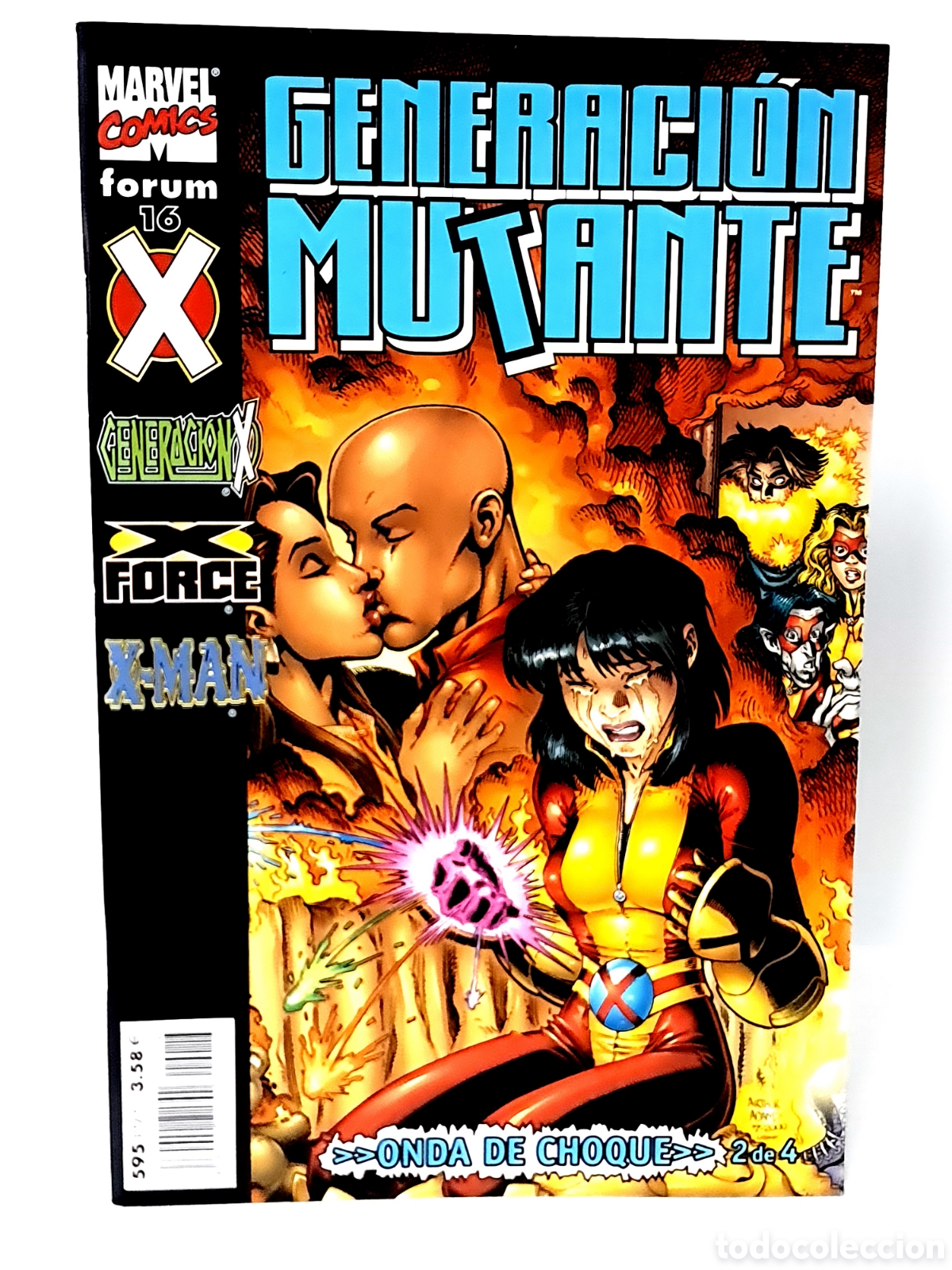 Fumetti: DE KIOSCO GENERACION MUTANTE 16 ONDA DE CHOQUE 2 FORUM COMICS GRAPA