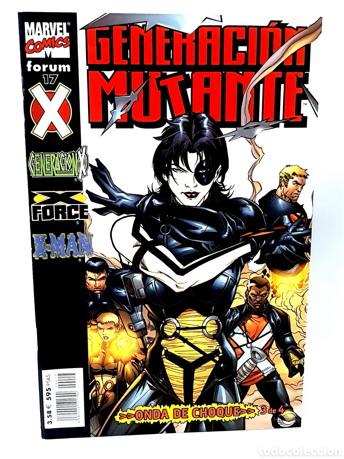 Fumetti: DE KIOSCO GENERACION MUTANTE 17 ONDA DE CHOQUE 3 FORUM COMICS GRAPA