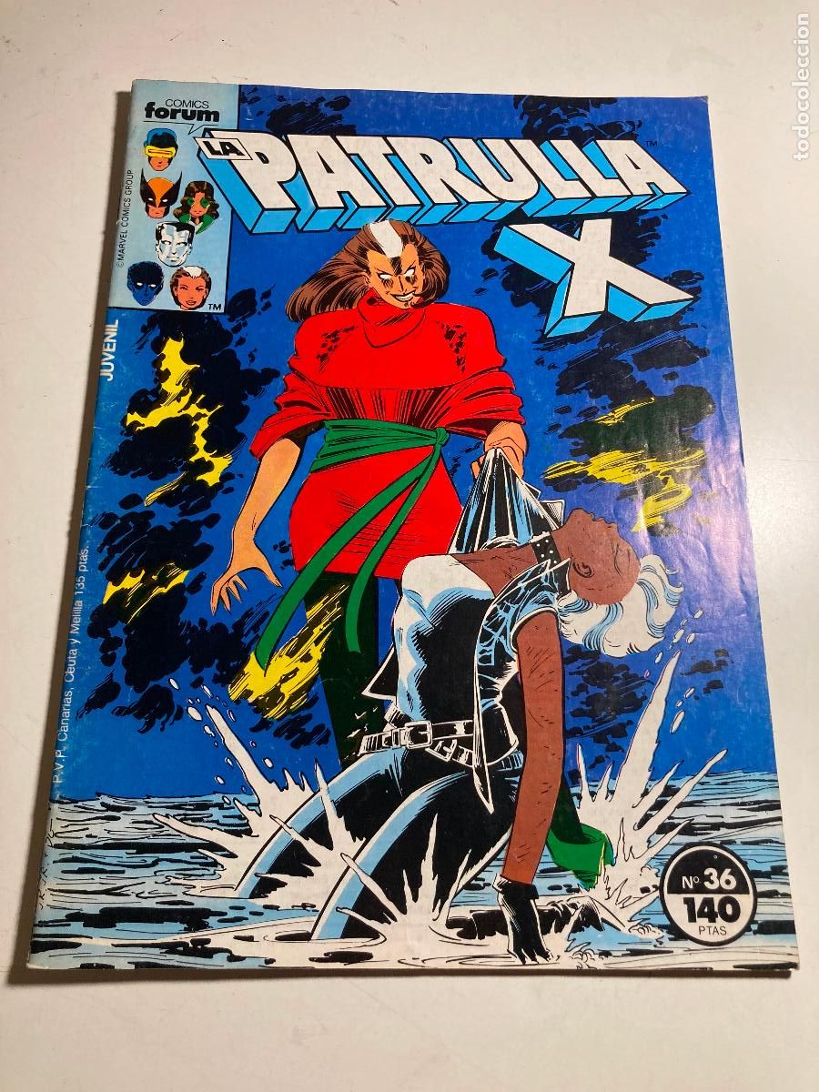 C&oacute;mics: LA PATRULLA X N&ordm; 36. FORUM, PLANETA 1987 - Foto 1