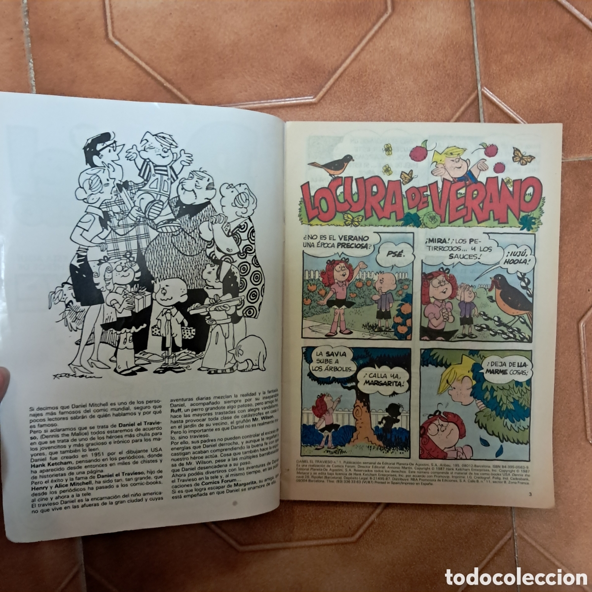 C&oacute;mics: DANIEL EL TRAVIESO - 1987 FORUM COMICS n&ordm; 1 - Foto 2