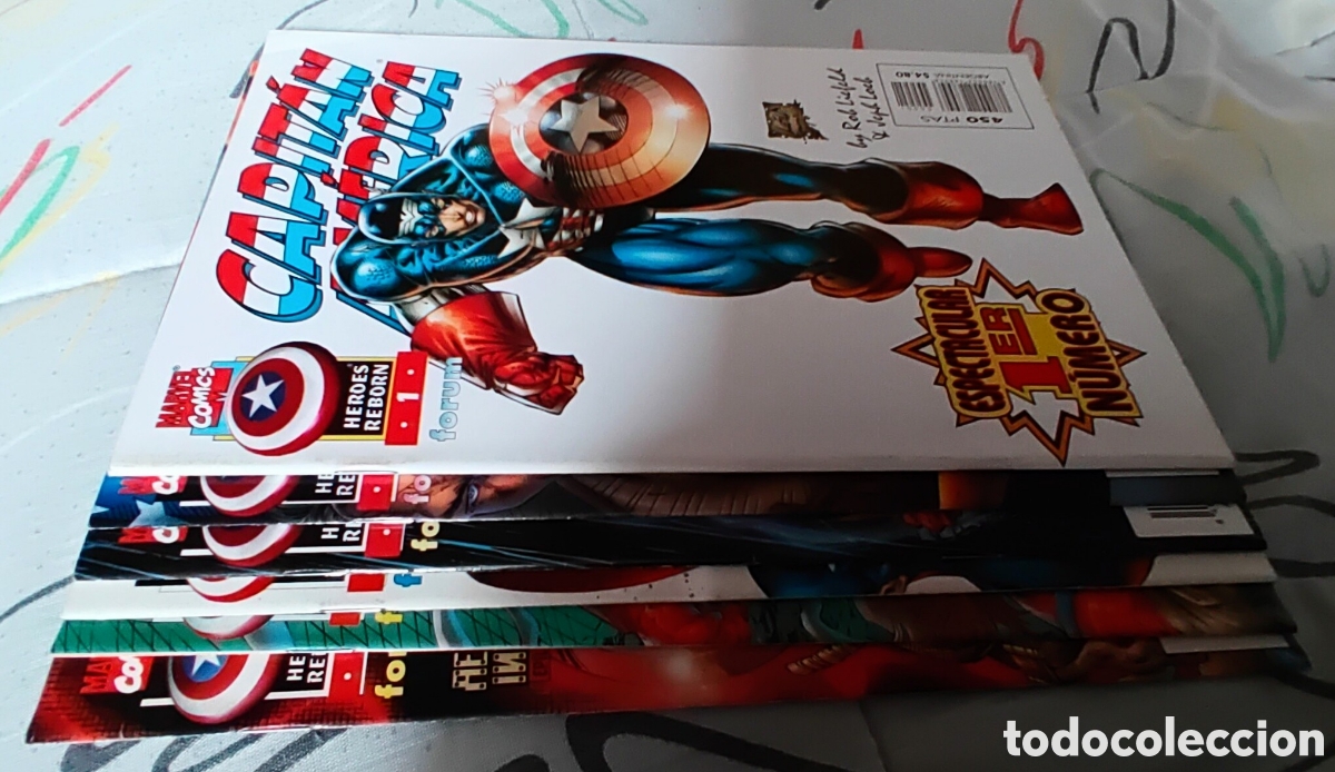 C&oacute;mics: HEROES REBORN: CAPITAN AM&Eacute;RICA (1 al 6) - Foto 2