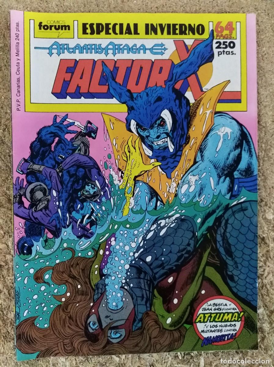 C&oacute;mics: Factor X.Especial Invierno 1989.Marvel.Forum - Foto 1