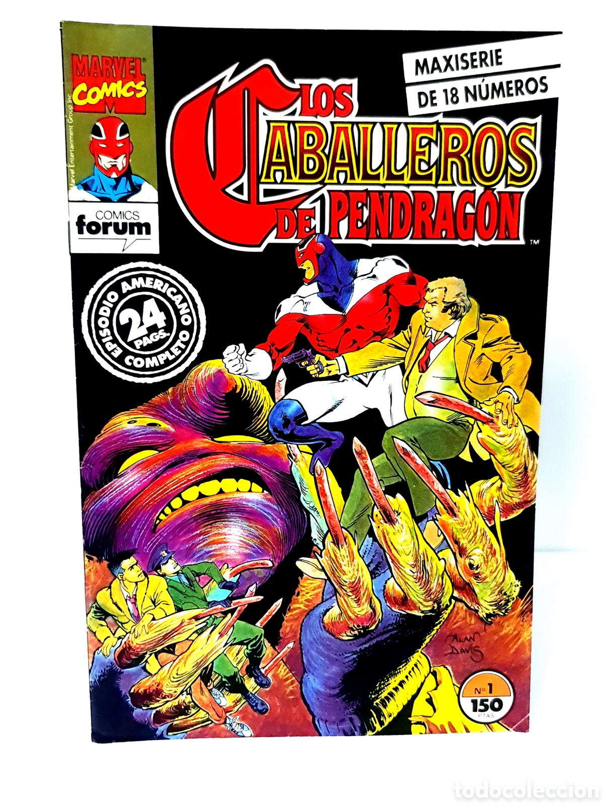 C&oacute;mics: EXCELENTE ESTADO LOS CABALLEROS DE PENDRAGON 1 FORUM COMICS GRAPA - Foto 1
