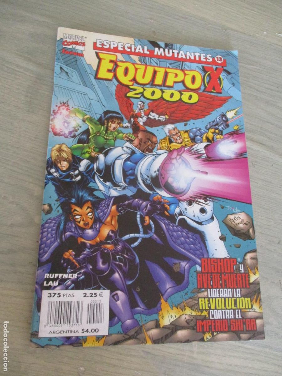 C&oacute;mics: MARVEL. ESPECIAL MUTANYES- EQUIPO X 2000, N&ordm;. 13- FORUM - Foto 1