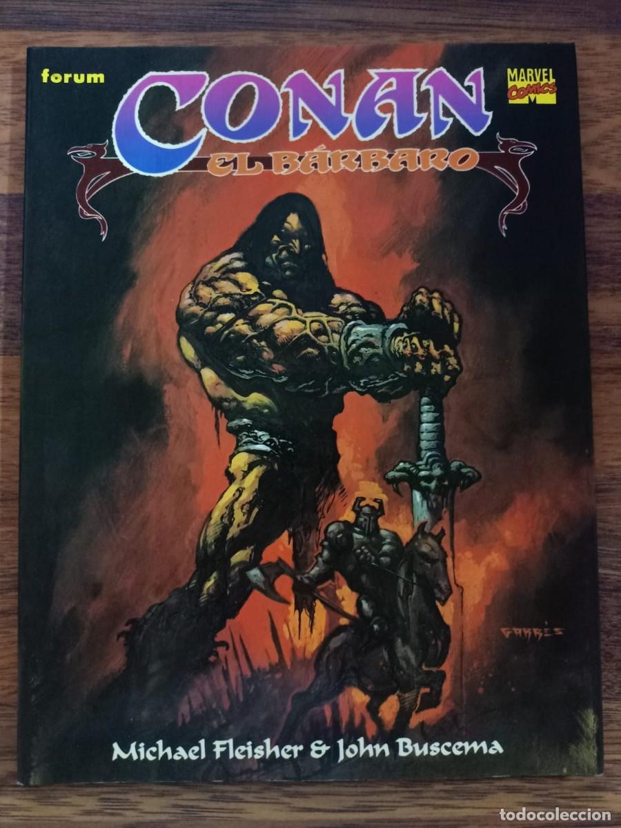 C&oacute;mics: CONAN EL BARBARO. MICHAEL FLEISHER, JOHN BUSCEMA. MARVEL COMICS - Foto 1