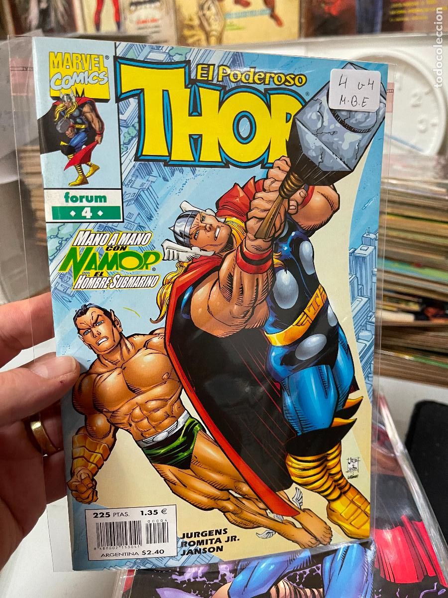 C&oacute;mics: EL PODEROSO THOR VOLUMEN 4 EDITORIAL FORUM NUMERO 4 MUY BUEN ESTADO - Foto 1