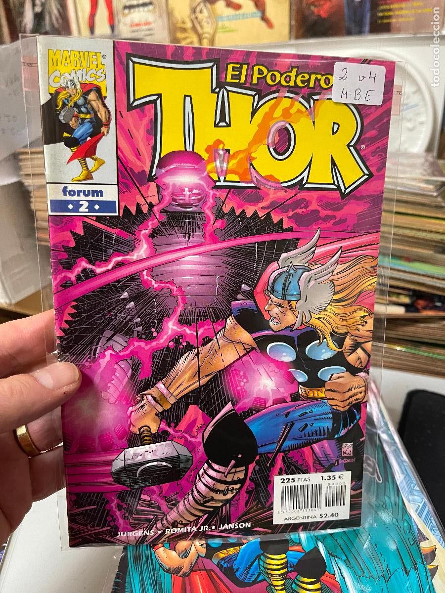 C&oacute;mics: EL PODEROSO THOR VOLUMEN 4 EDITORIAL FORUM NUMERO 2 MUY BUEN ESTADO - Foto 1