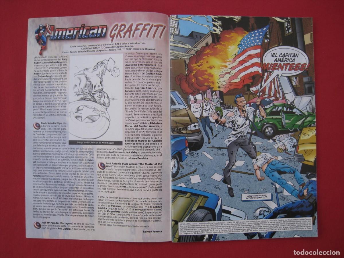 C&oacute;mics: CAPITAN AMERICA - VOL.4 - N&ordm; 7 - FORUM. - Foto 7