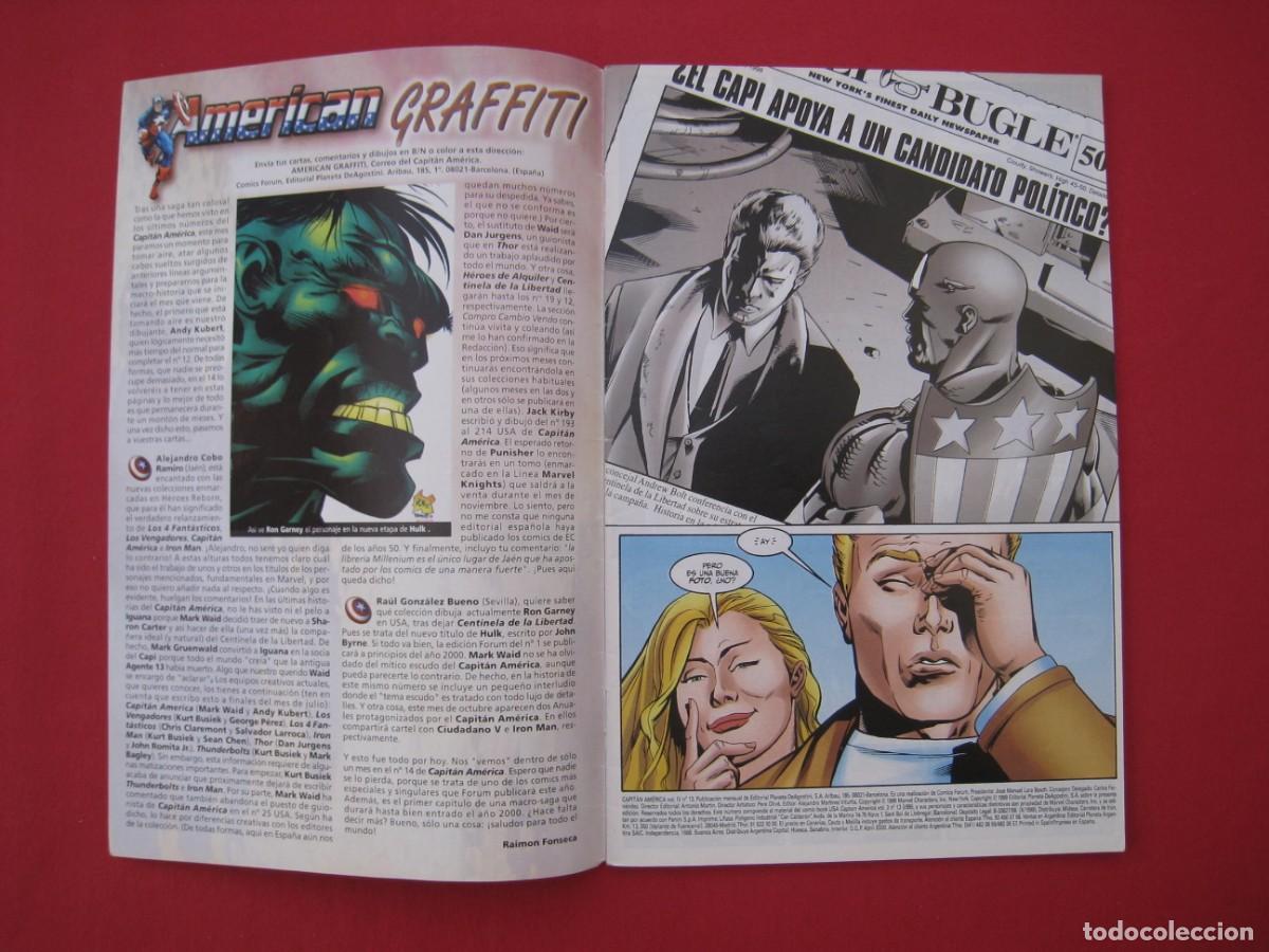 C&oacute;mics: CAPITAN AMERICA - VOL.4 - N&ordm; 13 - FORUM. - Foto 6
