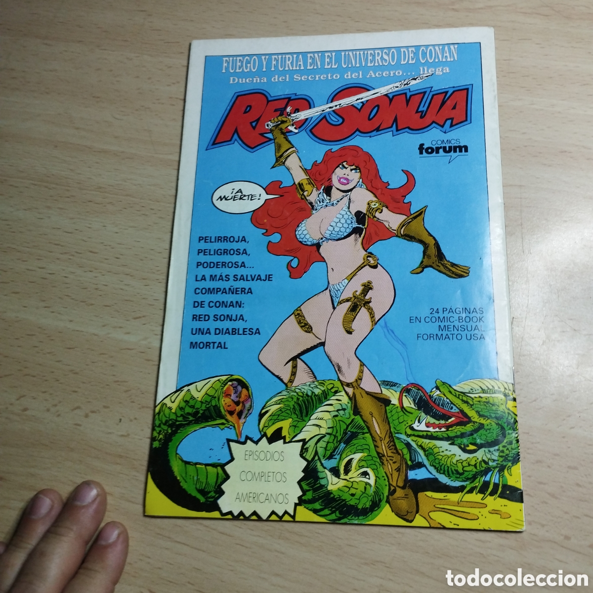 C&oacute;mics: Los caballeros del Pendragon. Forum. Marvel N&ordm;2. 1992. - Foto 2