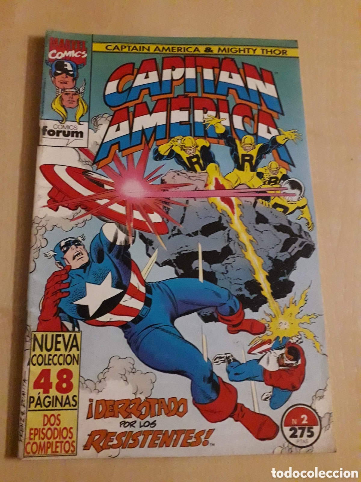 C&oacute;mics: CAPIT&Aacute;N AM&Eacute;RICA THOR N&Uacute;MERO 2 - Foto 1