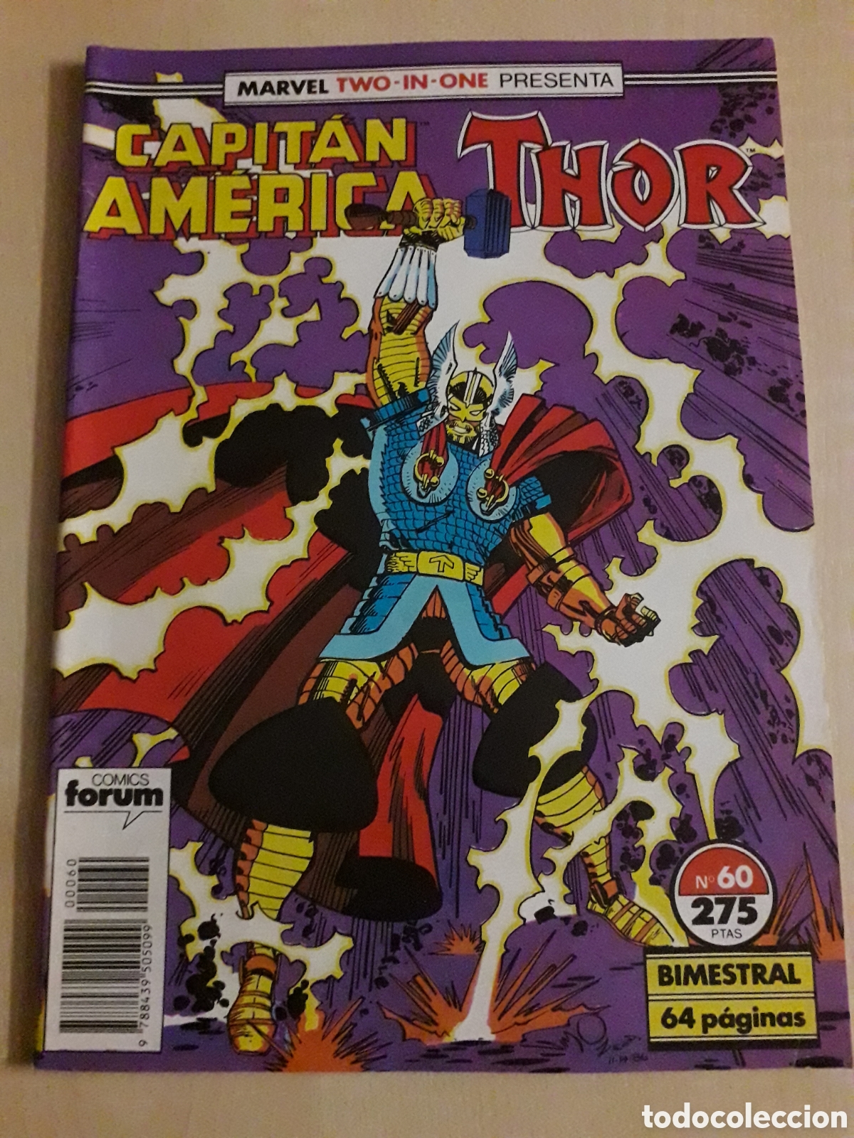 C&oacute;mics: CAPIT&Aacute;N AM&Eacute;RICA THOR N&Uacute;MERO 60. - Foto 1