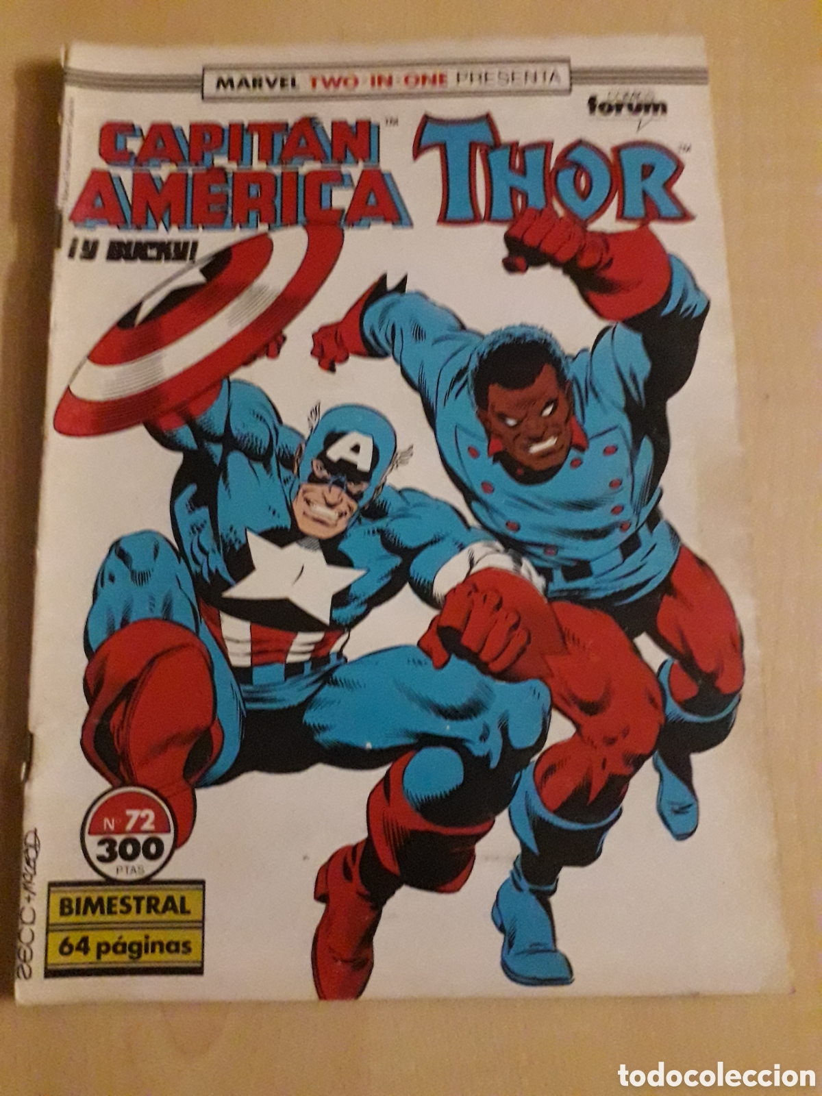 C&oacute;mics: CAPIT&Aacute;N AM&Eacute;RICA THOR N&Uacute;MERO 72. Contiene el p&oacute;ster - Foto 1