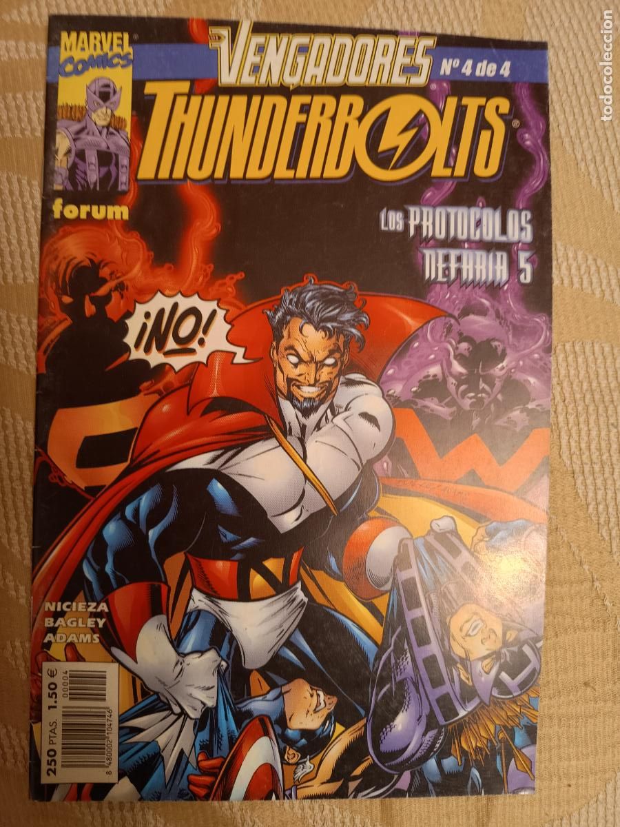 C&oacute;mics: VENGADORES THUNDERBOLTS LOS PROTOCOLOS DE NEFARIA N&ordm; 4 FORUM - Foto 1