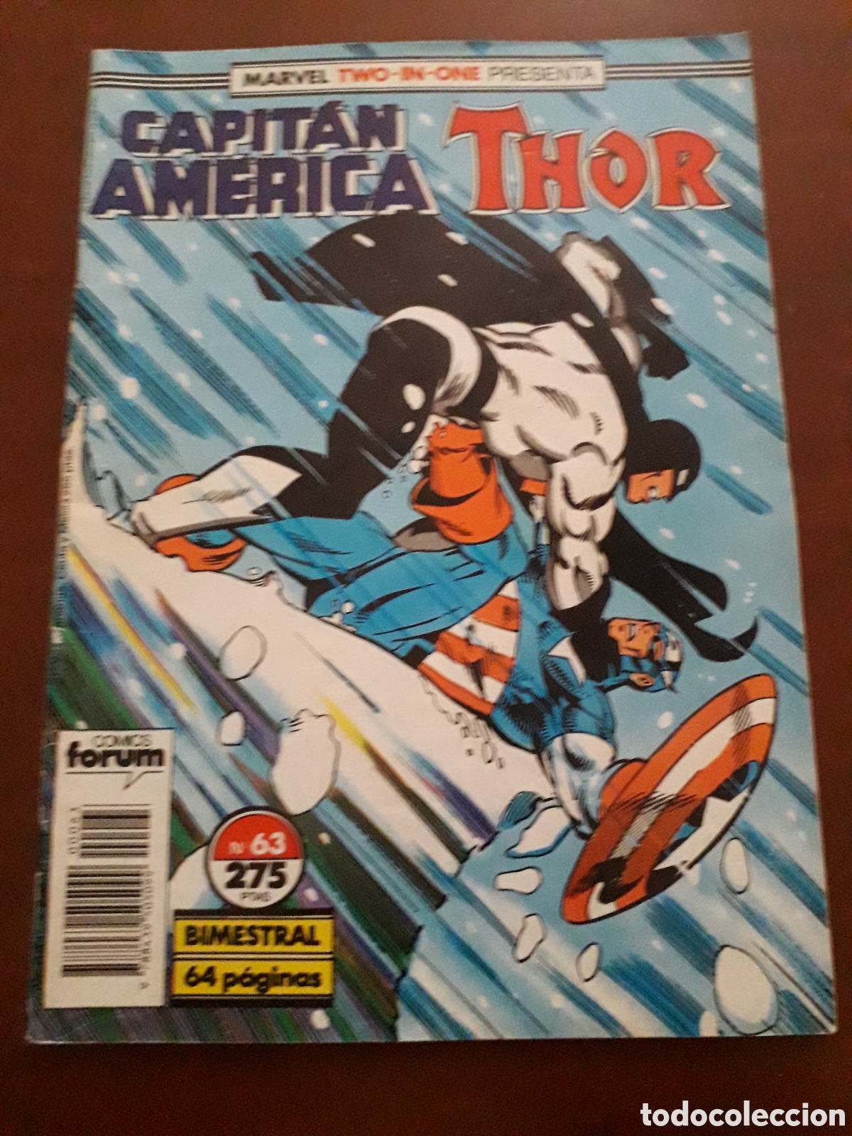 C&oacute;mics: CAPIT&Aacute;N AM&Eacute;RICA THOR N&Uacute;MERO 63 - Foto 1