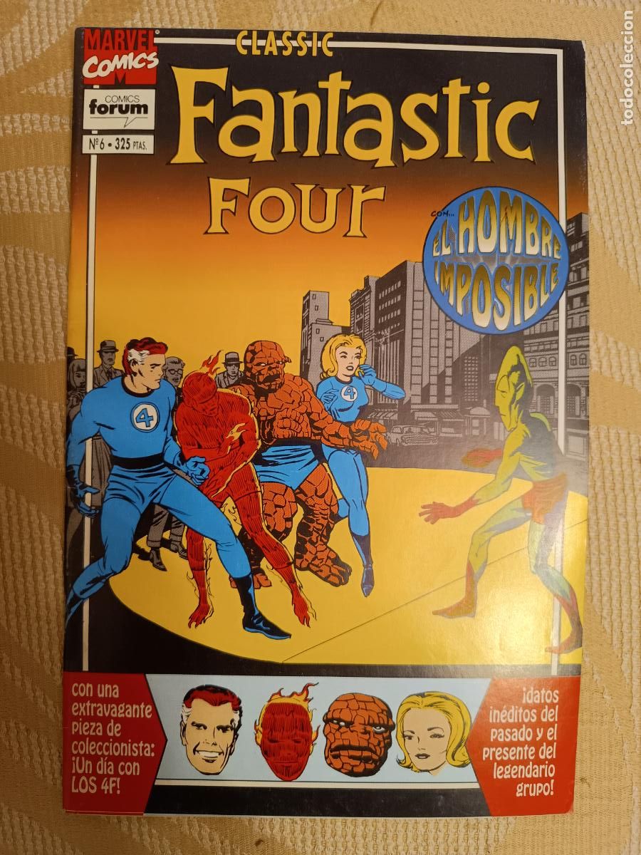 C&oacute;mics: CLASSIC FANTASTIC FOUR N&ordm; 6 FORUM - Foto 1