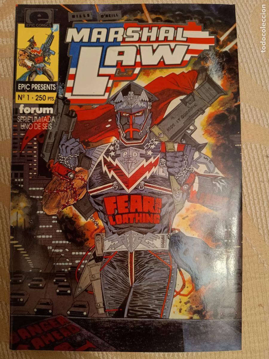 C&oacute;mics: MARSHAL LAW VOL. 1. N&ordm;1 FORUM - Foto 1