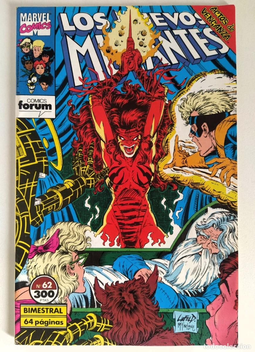 C&oacute;mics: LOS NUEVOS MUTANTES N&ordm; 62 ~ MARVEL/FORUM (1992) - Foto 1