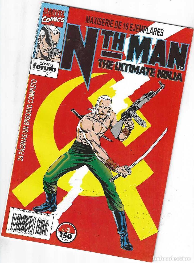C&oacute;mics: NTH MAN N&ordm; 3 - GRAPA FORUM - BUEN ESTADO - Foto 1