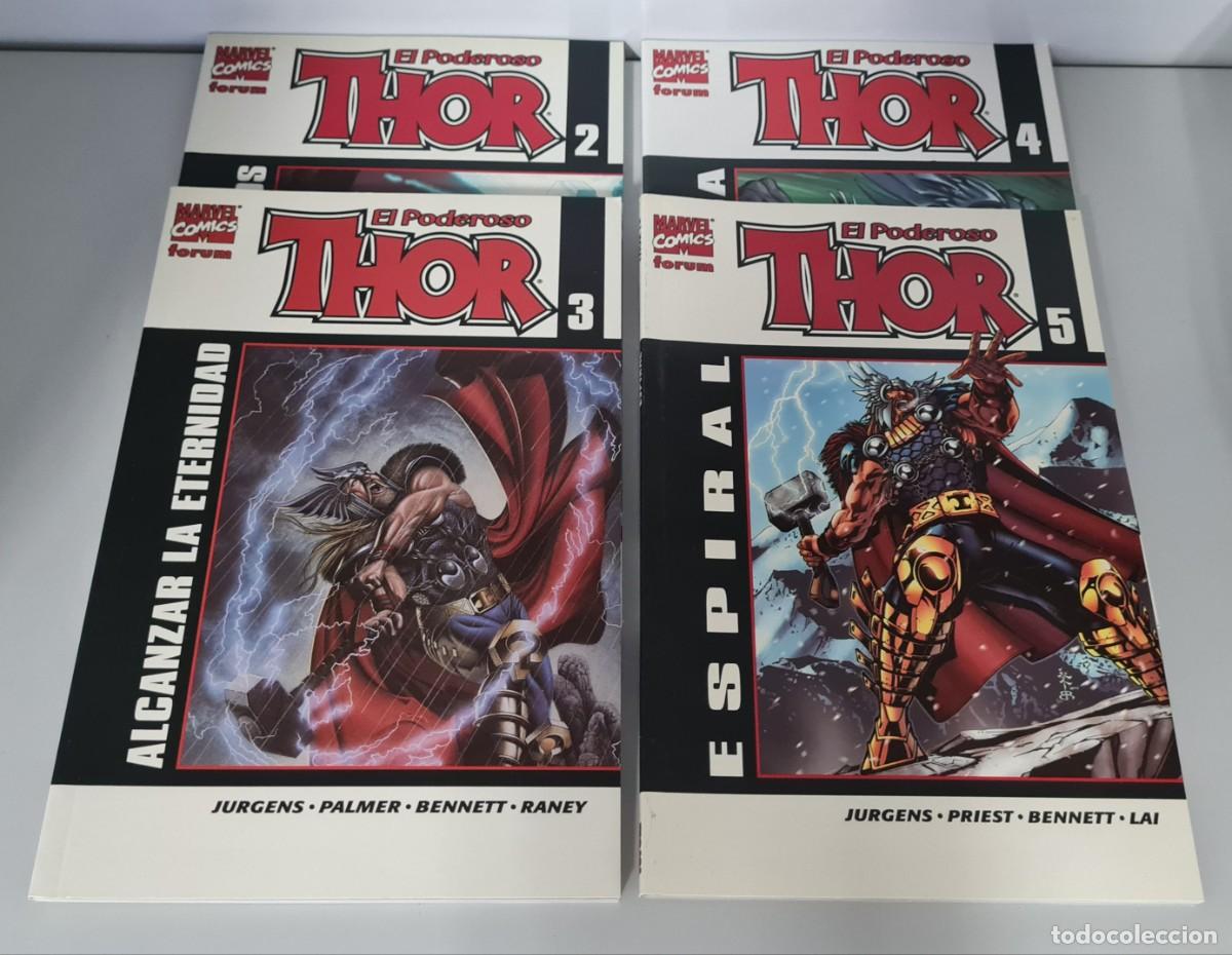 C&oacute;mics: EL PODEROSO THOR - 5 TOMOS - MARVEL/FORUM - Foto 2