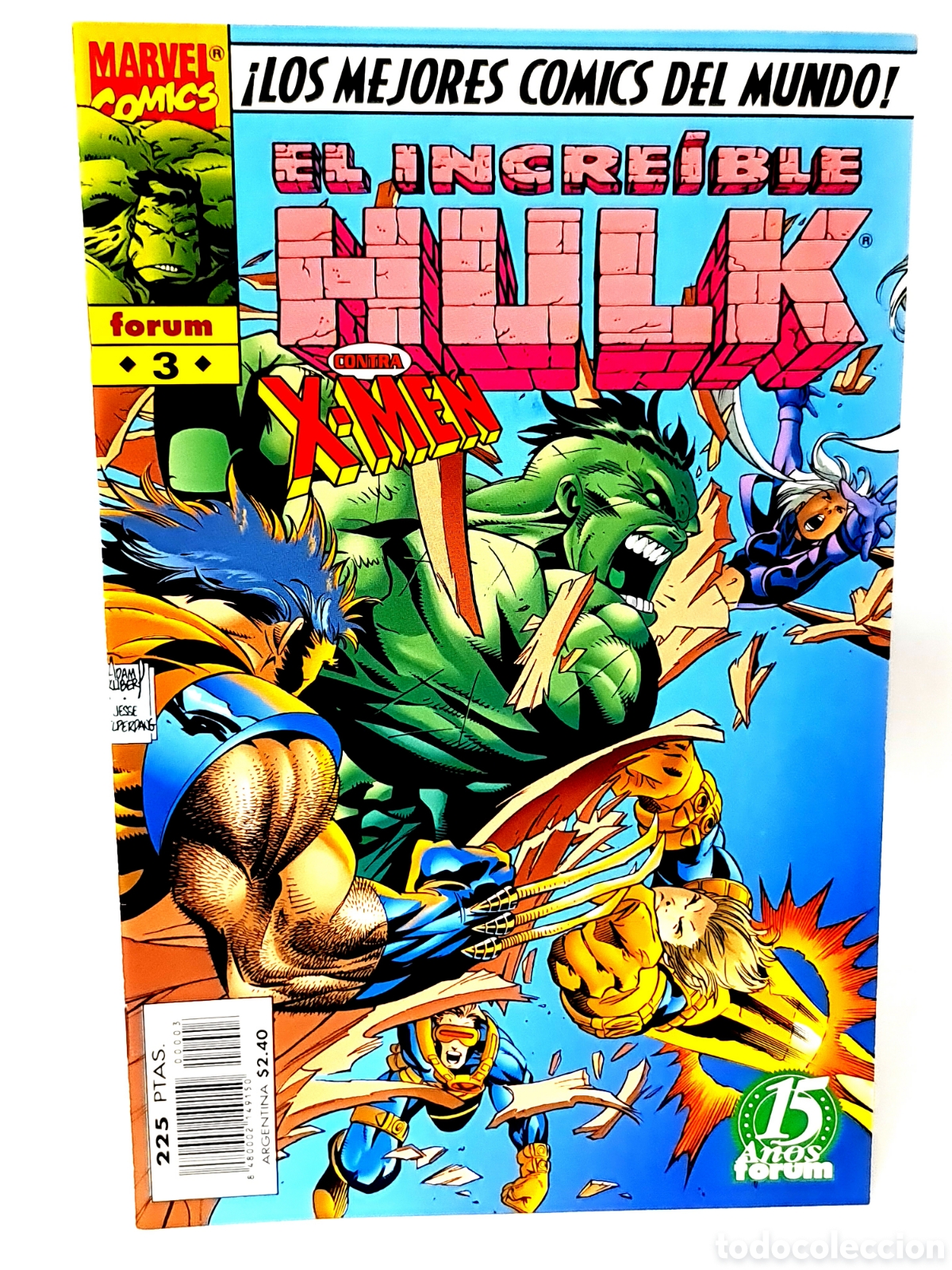 C&oacute;mics: DE KIOSCO HULK 3 VOL.3 FORUM COMICS VOL3 VOLUMEN MARVEL - Foto 1