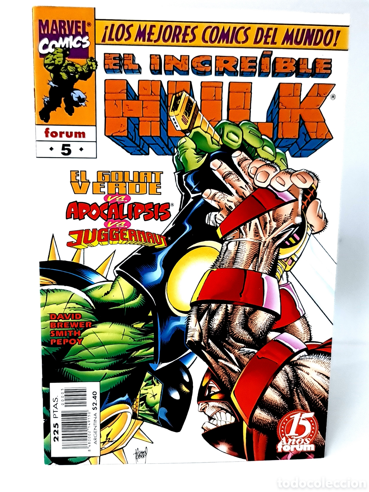 C&oacute;mics: DE KIOSCO HULK 5 VOL.3 FORUM COMICS VOL3 VOLUMEN MARVEL - Foto 1