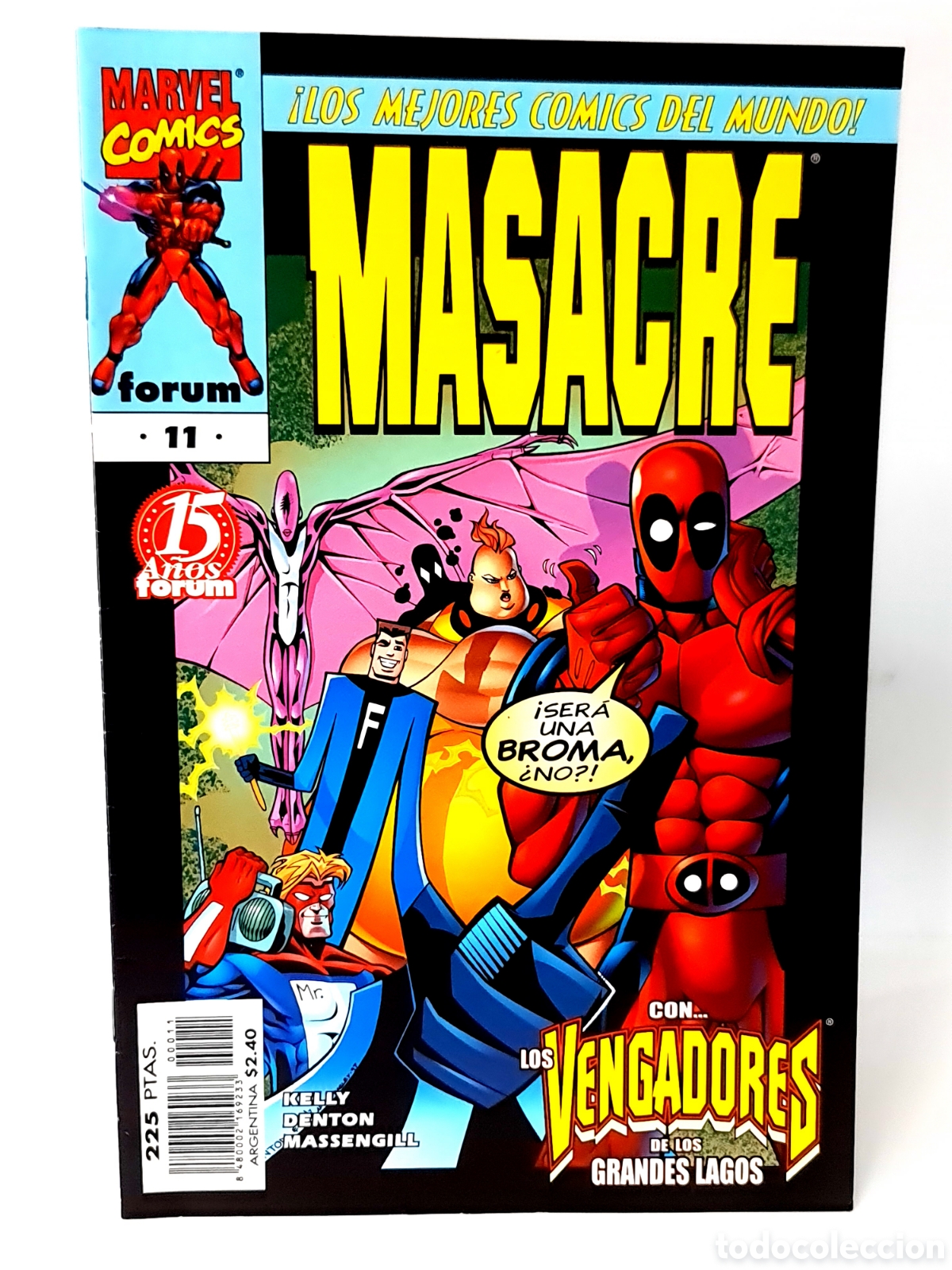 C&oacute;mics: DE KIOSCO MASACRE 11 FORUM COMICS GRAPA MARVEL - Foto 1