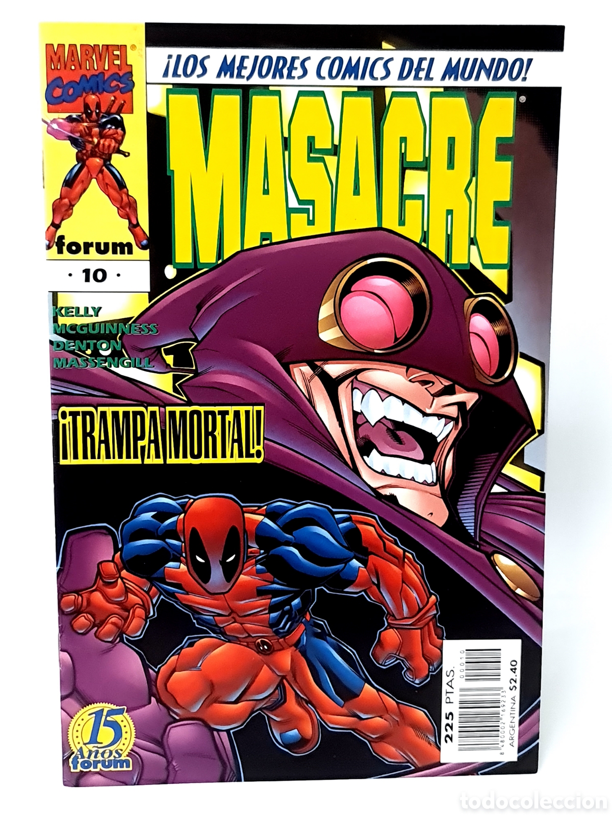 C&oacute;mics: DE KIOSCO MASACRE 10 FORUM COMICS GRAPA MARVEL - Foto 1