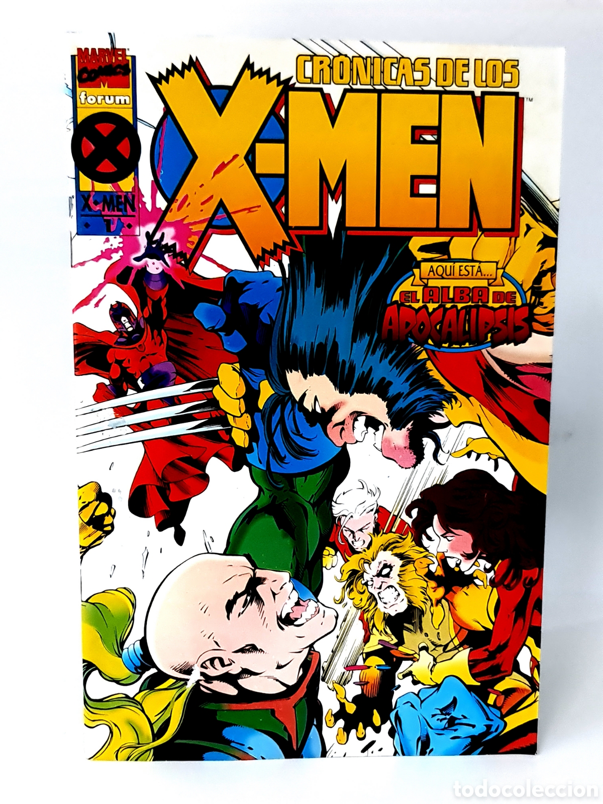C&oacute;mics: EXCELENTE ESTADO CRONICAS DE LOS X-MEN 1 FORUM COMICS GRAPA MARVEL - Foto 1
