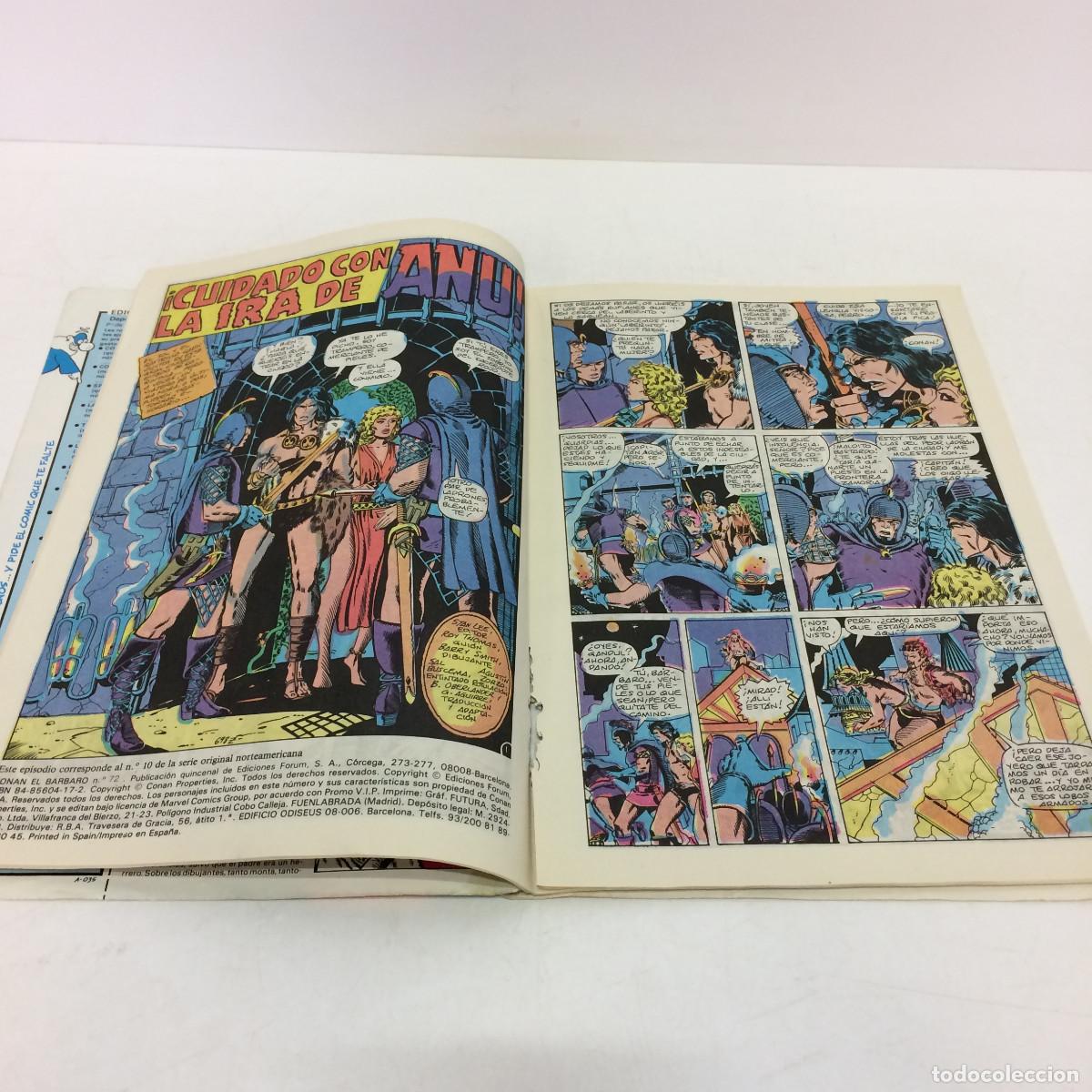 C&oacute;mics: Comic: Conan el Barbaro - N&ordm; 72 - Comics Forum - 110 Ptas - Foto 3