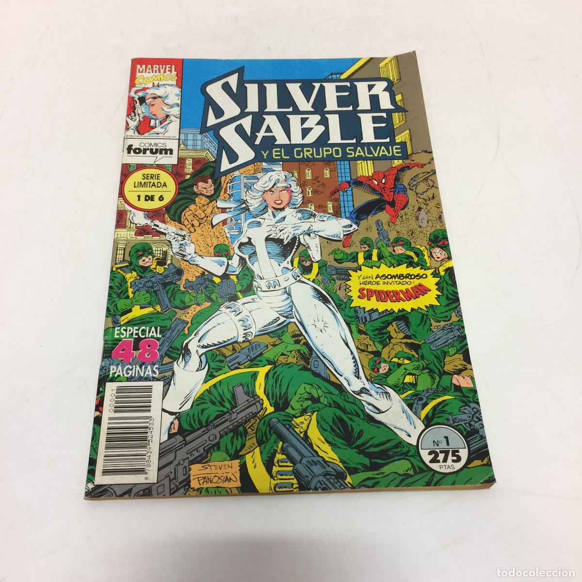 C&oacute;mics: Marvel Comics - Silver Sable y El Grupo Salvaje - N&ordm; 1 - Comics Forum - Foto 1