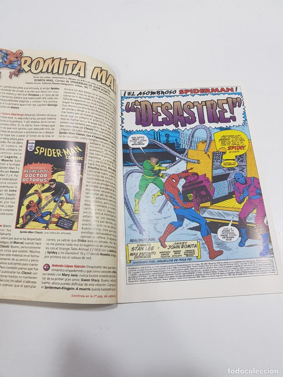 C&oacute;mics: Spiderman Excelsior Marvel Comics Spiderman John Romita Forum 18 - Foto 2