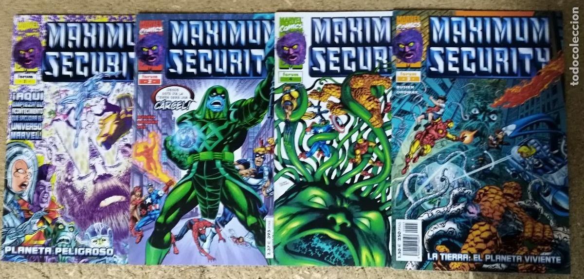 C&oacute;mics: Maximun Security.Completa 4 Comics.Marvel.Forum - Foto 1