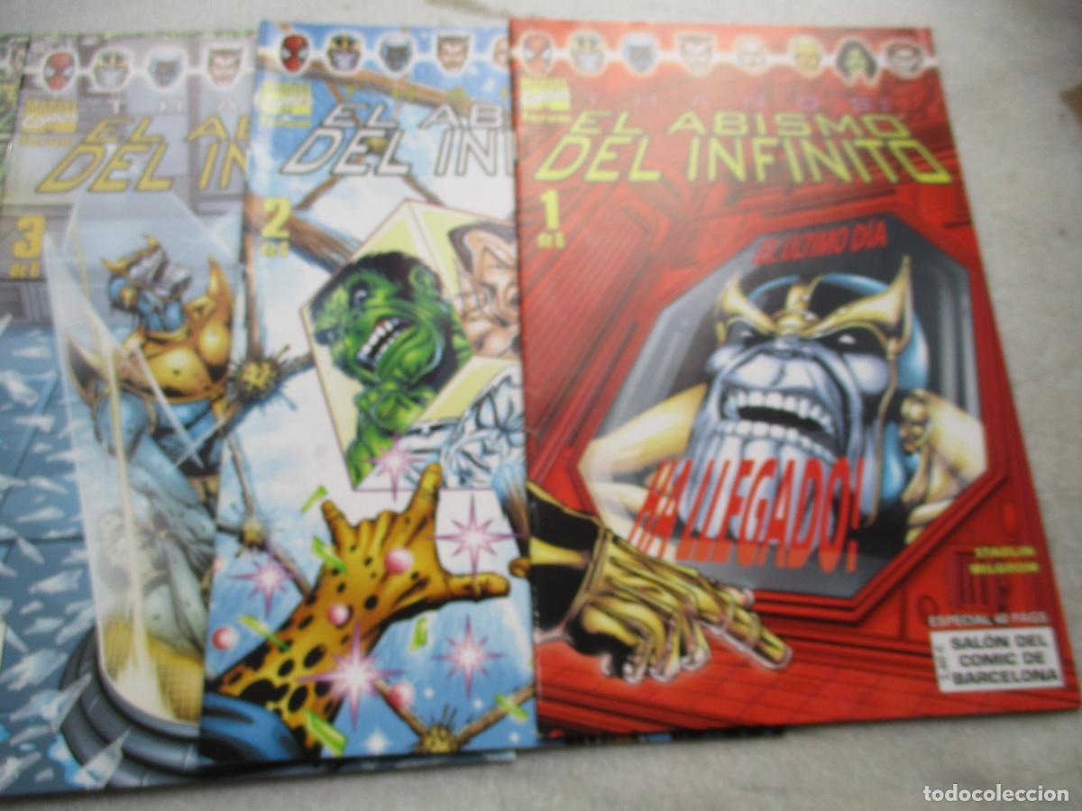 C&oacute;mics: MARVEL, THANOS, EL ABISMO INFINITO-1 AL 6- FORUM- COMPLETA - Foto 2