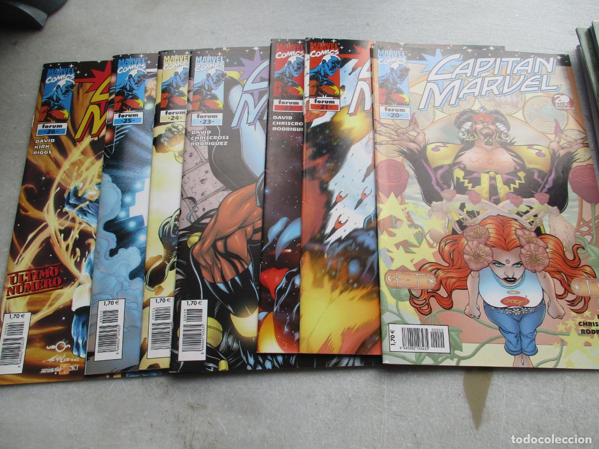 C&oacute;mics: MARVEL, CAPIT&Aacute;N MARVEL 1 AL 26- SERIE COMPLETA-FORUM - Foto 5