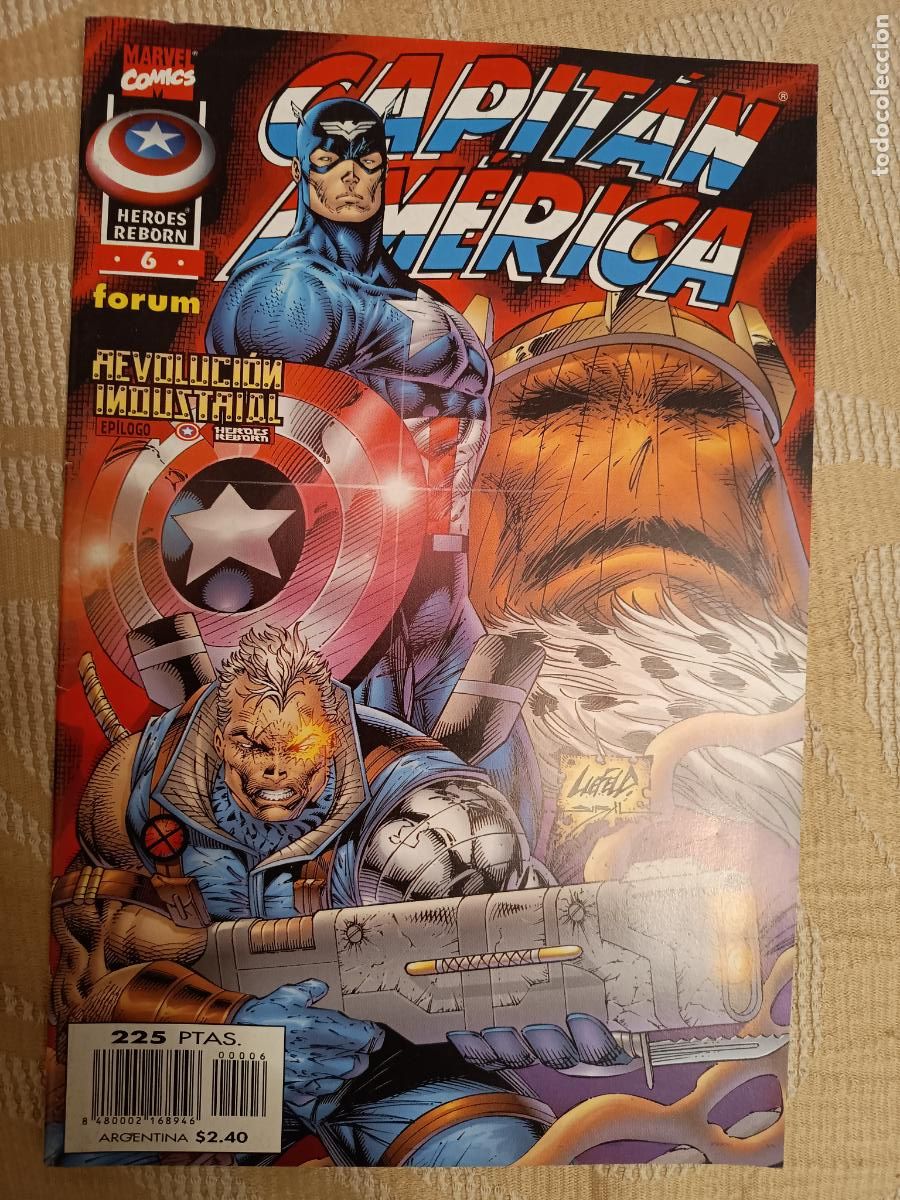 C&oacute;mics: CAPITAN AMERICA 6 HEROES REBORN FORUM - Foto 1