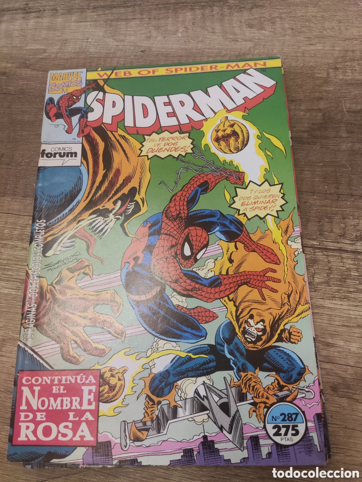 C&oacute;mics: Spiderman volumen 1 forum n&uacute;mero 287 - Foto 1