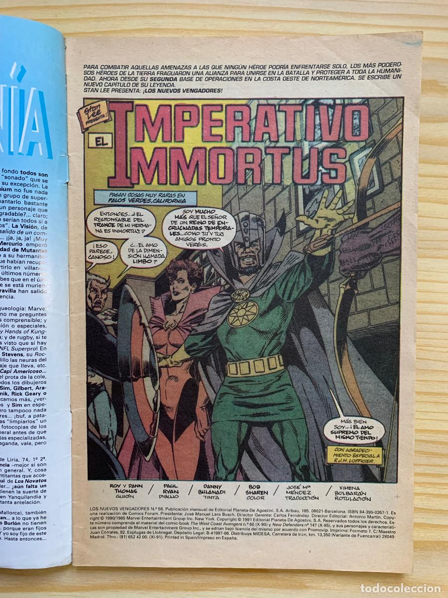 C&oacute;mics: Los Nuevos Vengadores n&ordm; 58 - Foto 3