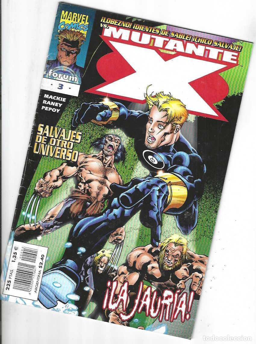 C&oacute;mics: MUTANTE X N&ordm; 3 - GRAPA FORUM - ESTADO NORMAL - Foto 1
