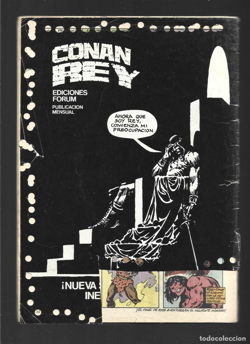 C&oacute;mics: 1 COMIC ANTIGUO COMICS FORUM NUM 1 CONAN REY A&Ntilde;O 1984 - Foto 2