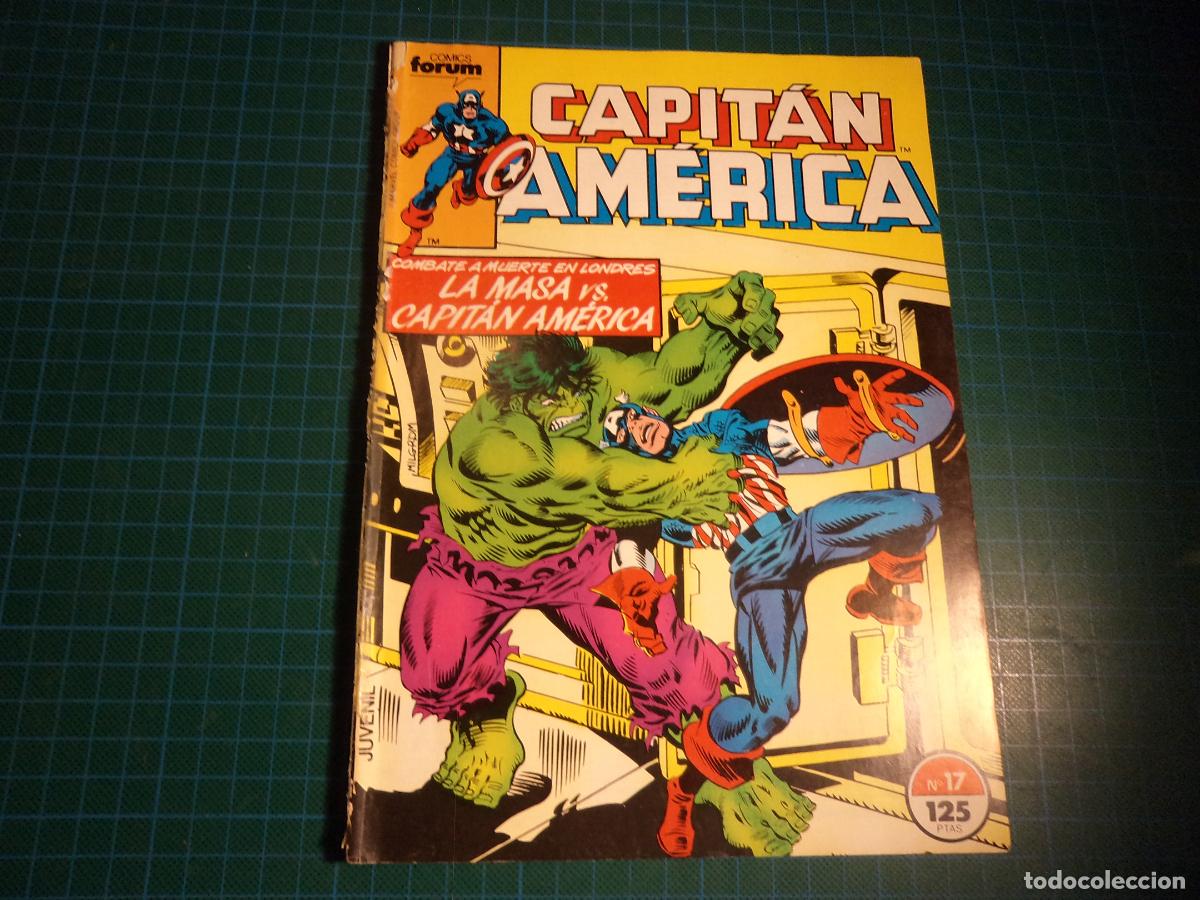 C&oacute;mics: Capitan America. n&ordm; 17. Forum. Procede de retapado. (Ref. 8-B) - Foto 1